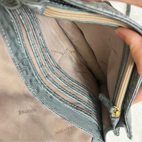 BRAHMIN Melbourne Camden Flap Crossbody Handbag Hillary Shoulder Bag - Picture 6 of 12